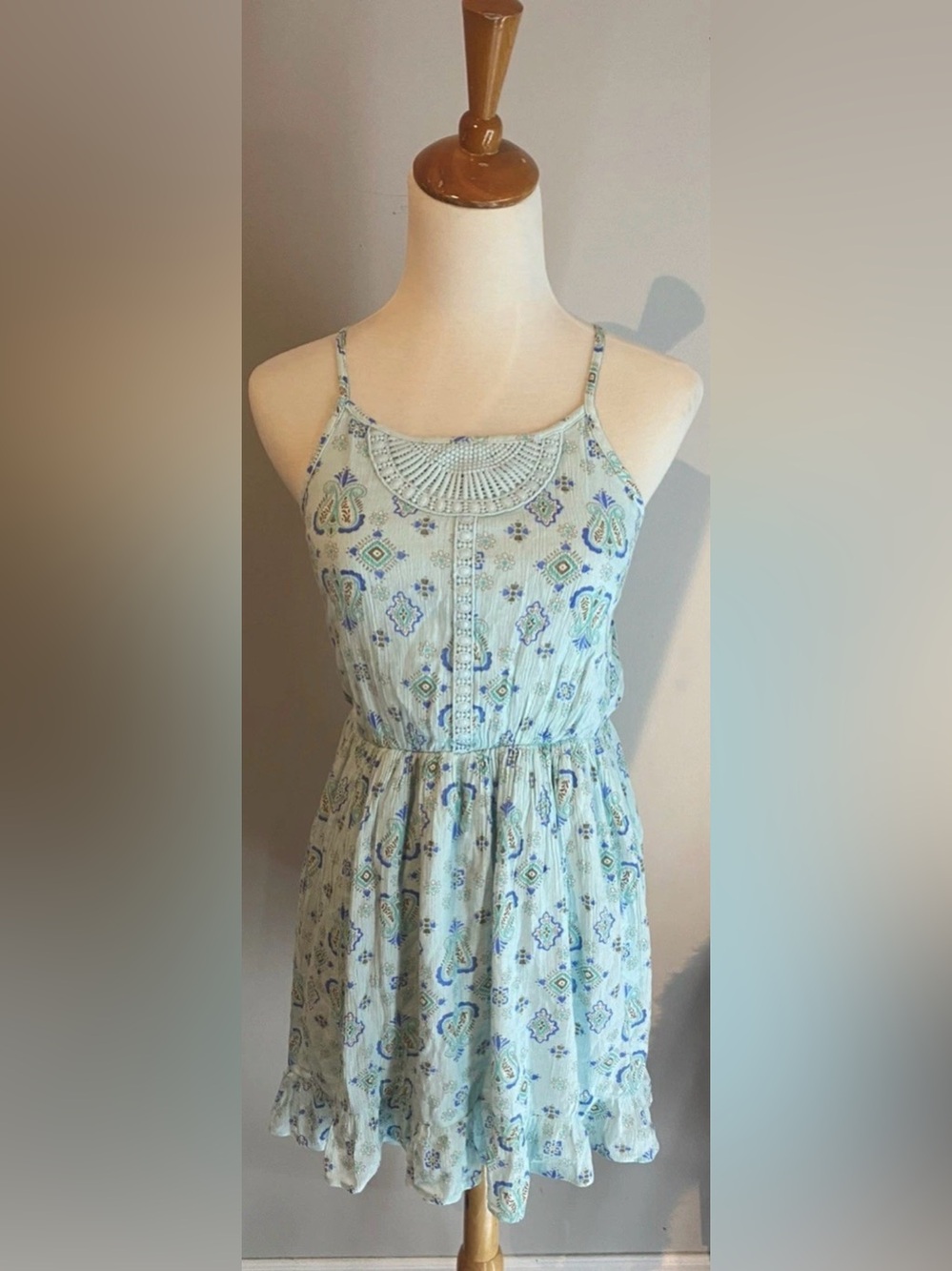 The Children’s Place Boho Blue Paisley Sundress